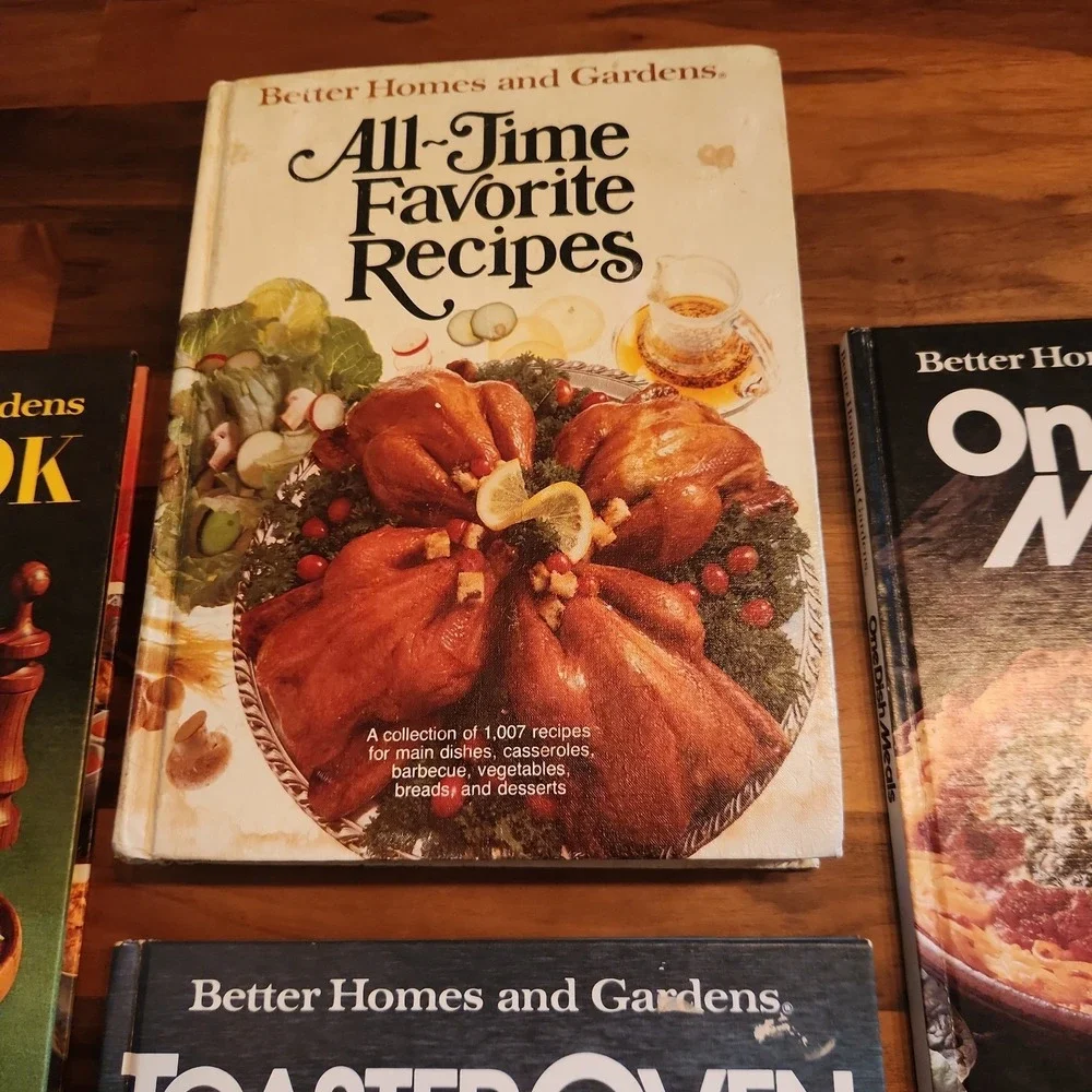 VTG Better Homes and Gardens Cook Book Lot of 4